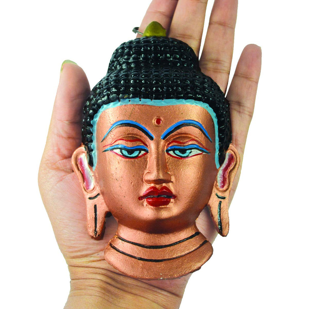 Buddha Head Wall Hanging Mask