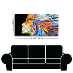wall painting size