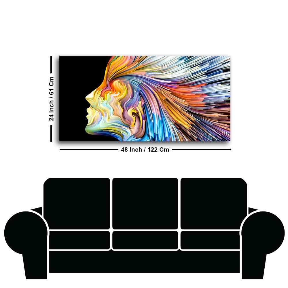 wall painting size