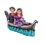 Romantic Couple Boat Statue