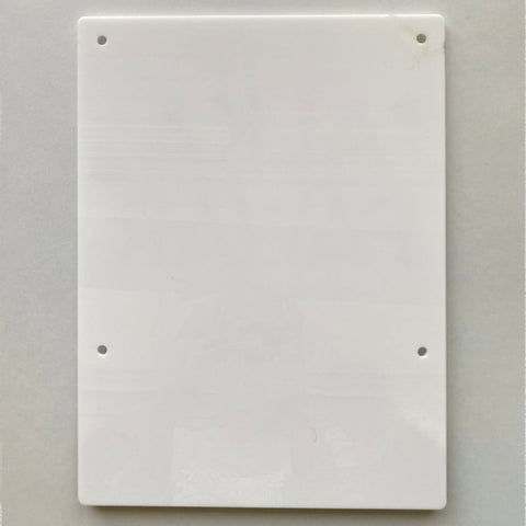 Personalised Acrylic Rectangular House Nameplate