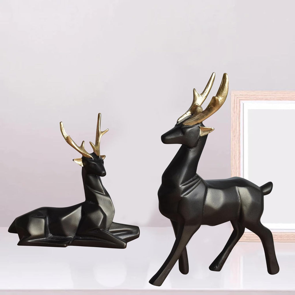 Deer Resin Showpiece for Home Decor