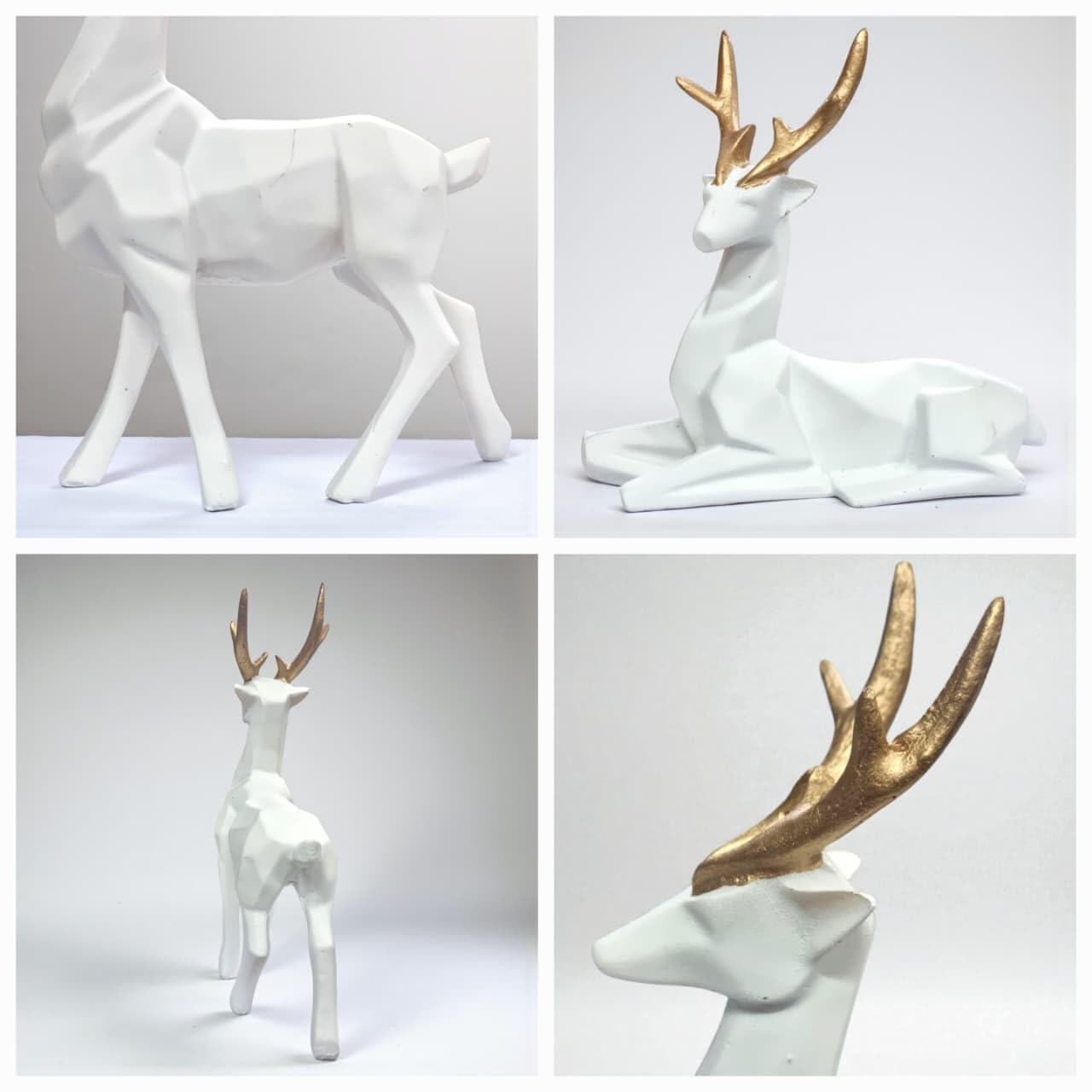 Deer Resin Showpiece for Home Decor