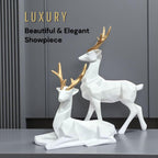 Deer Resin Showpiece for Home Decor