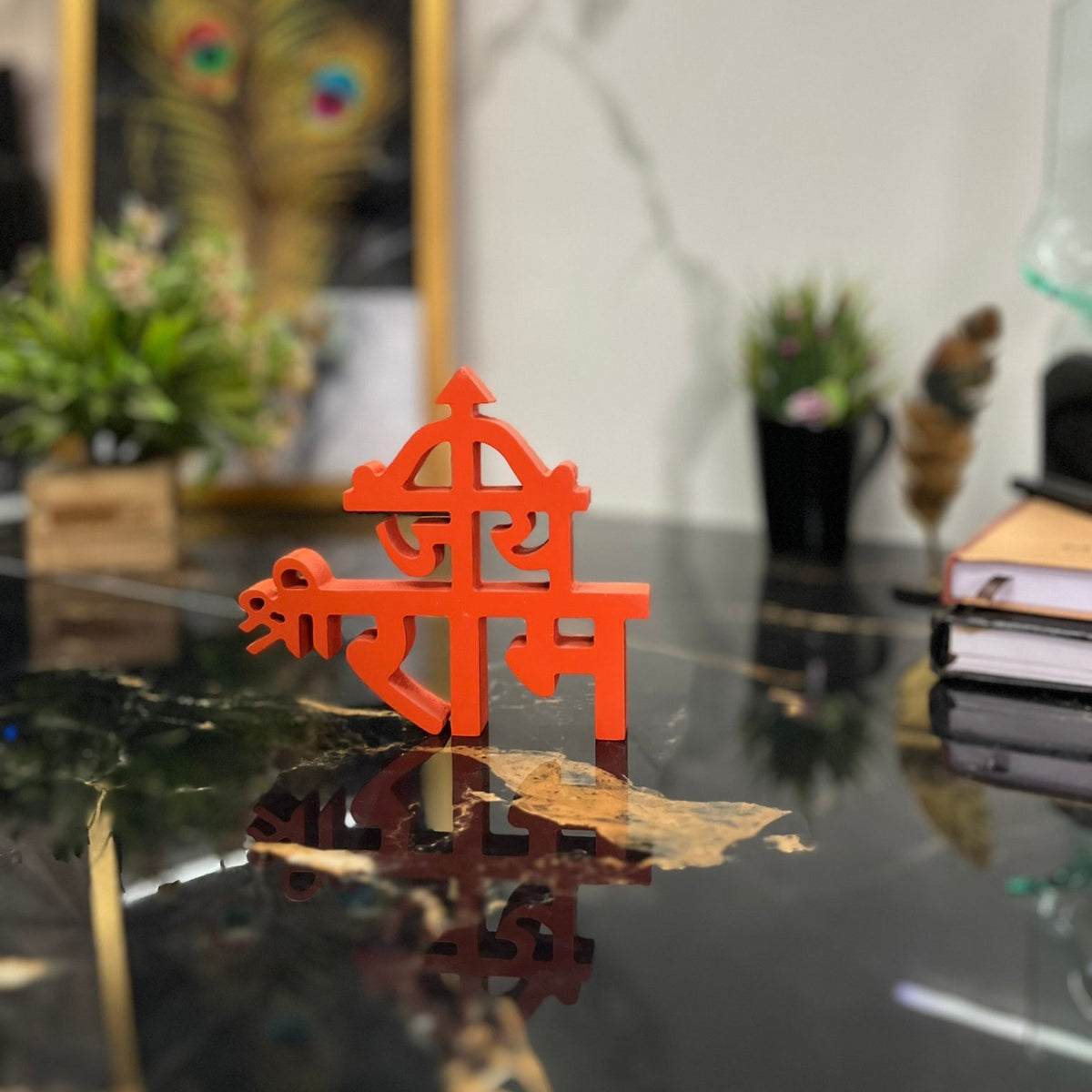 Jai Shri Ram Aesthetic Table Decor