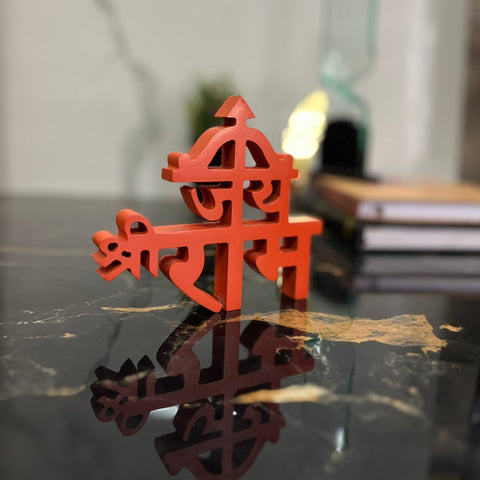 Jai Shri Ram Aesthetic Table Decor