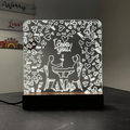 Love Couple acrylic 3D lamp Acrylic Night Lamp For Home/Bedroom/Gift - Harshita Craft