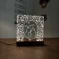 Couple acrylic 3D lamp Acrylic Night Lamp For Home/Bedroom/Gift - Harshita Craft