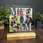 Custom Photo Acrylic Plaque for Mom, Custom Acrylic Plaque for Mom, Photo Keepsake Gift Mom, Custom Mom Birthday Gift from Daughter - Harshita Craft