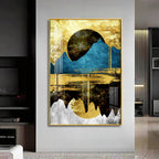 Mountain Glow Premium Acrylic Vertical Wall Art