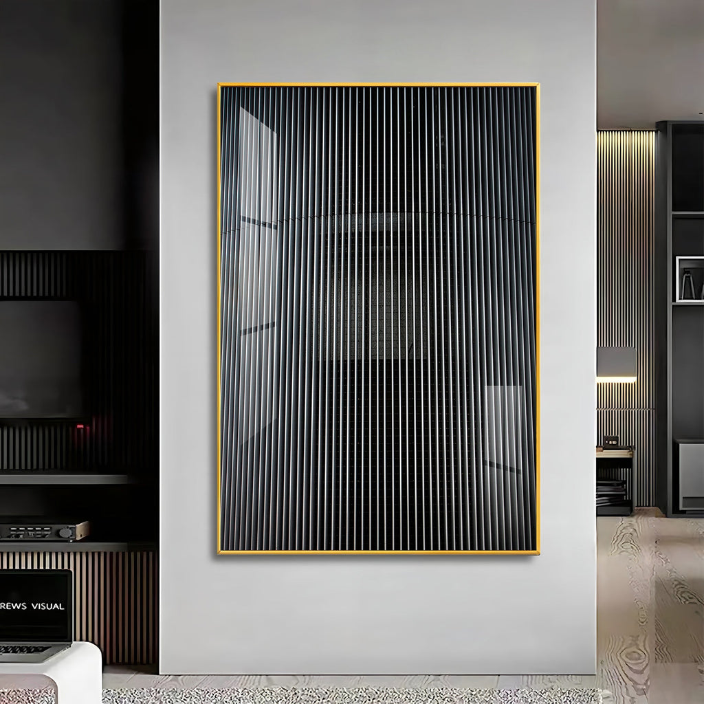 Grayscale Surface Premium Acrylic Vertical Wall Art