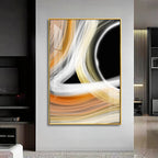 Vibrant Harmony Premium Acrylic Vertical Wall Art