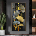 Modern Minimalist Fish Premium Acrylic Vertical Wall Art