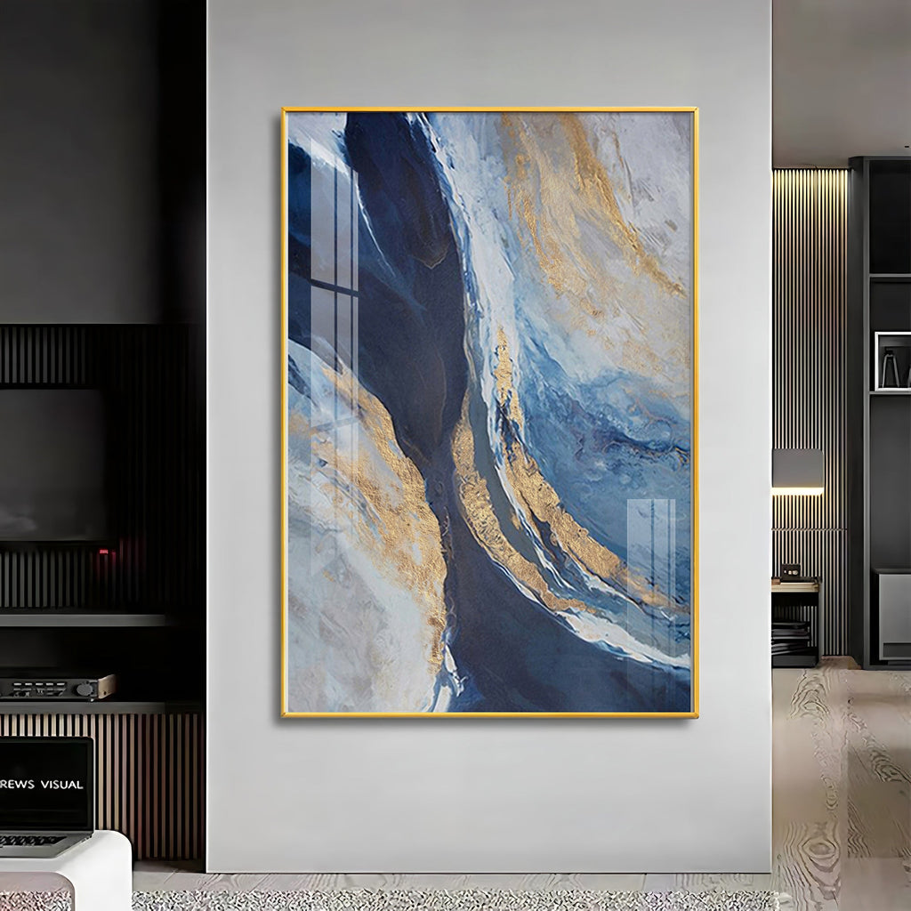 Ocean Magic Abstract Premium Acrylic Vertical Wall Art