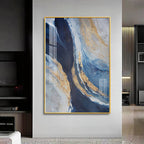 Ocean Magic Abstract Premium Acrylic Vertical Wall Art