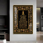 Navkar Maha Mantra Premium Acrylic Vertical Wall Art