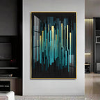 Celestial Harmony Premium Acrylic Vertical Wall Art