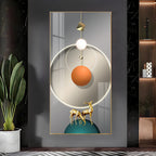 Elegant Entryway Premium Acrylic Vertical Wall Art