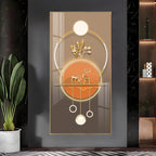Majestic Mane Premium Acrylic Vertical Wall Art