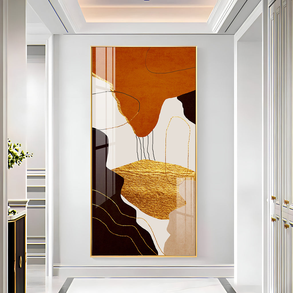 Eternal Waves Modern Abstract Premium Acrylic Vertical Wall Art