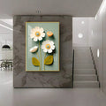 Bouquet Of Flowers Premium Acrylic Vertical Wall Art