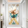 Abstract Flower Premium Acrylic Vertical Wall Art