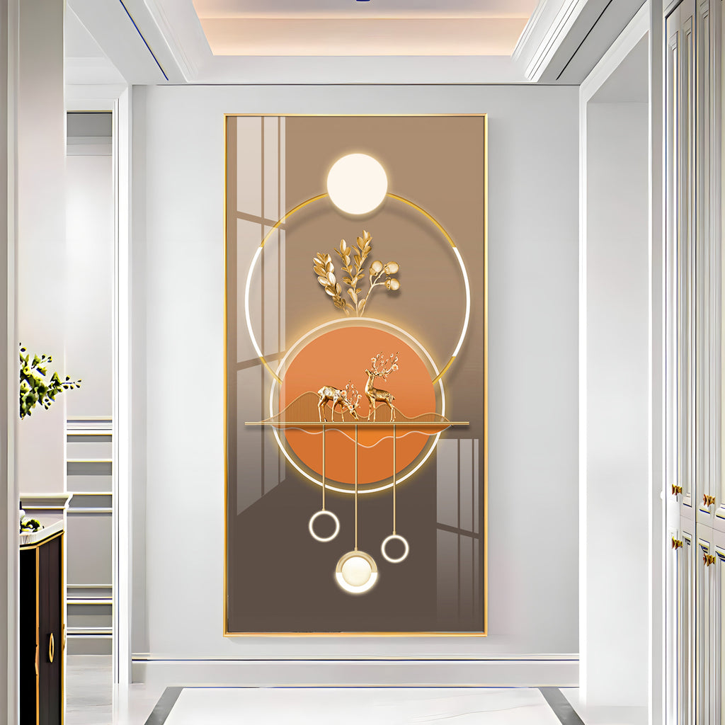 Equine Elegance Premium Acrylic Vertical Wall Art
