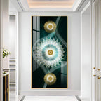 Evil Eye Theme Premium Acrylic Vertical Wall Art