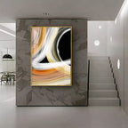 Vibrant Harmony Premium Acrylic Vertical Wall Art