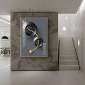 Aerial Rings Premium Acrylic Vertical Wall Art