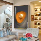 Abstract Geometry Piece Premium Acrylic Vertical Wall Art