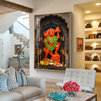 Lord Balaji Premium Acrylic Vertical Wall Art