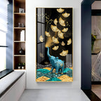 Enchanted Elephant Dreams Premium Acrylic Vertical Wall Art