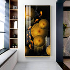 Goldfish Elegance Premium Acrylic Vertical Wall Art