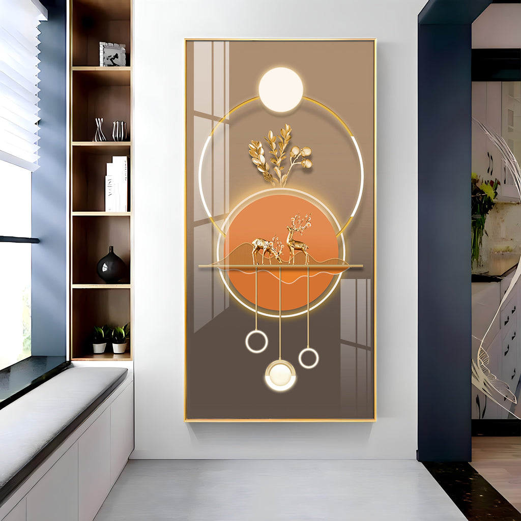 Equine Elegance Premium Acrylic Vertical Wall Art