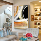 Vibrant Harmony Premium Acrylic Vertical Wall Art