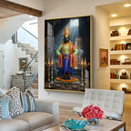 Lord Panduranga Premium Acrylic Vertical Wall Art