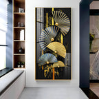 Modern Minimalist Fish Premium Acrylic Vertical Wall Art