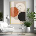 Circle Symphony Premium Acrylic Vertical Wall Art