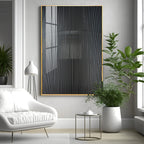 Grayscale Surface Premium Acrylic Vertical Wall Art