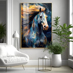 Radiant Horse Premium Acrylic Vertical Wall Art