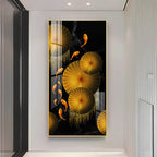Goldfish Elegance Premium Acrylic Vertical Wall Art