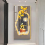 Elephant Equine Elegance Premium Acrylic Vertical Wall Art