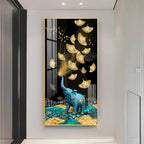 Enchanted Elephant Dreams Premium Acrylic Vertical Wall Art