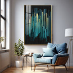 Celestial Harmony Premium Acrylic Vertical Wall Art