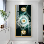 Evil Eye Theme Premium Acrylic Vertical Wall Art
