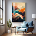 Colorwave Bliss Premium Acrylic Vertical Wall Art