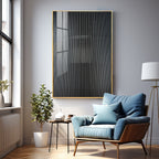 Grayscale Surface Premium Acrylic Vertical Wall Art