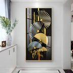Modern Minimalist Fish Premium Acrylic Vertical Wall Art
