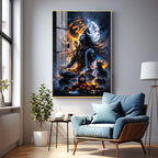 Shambhu Premium Acrylic Vertical Wall Art